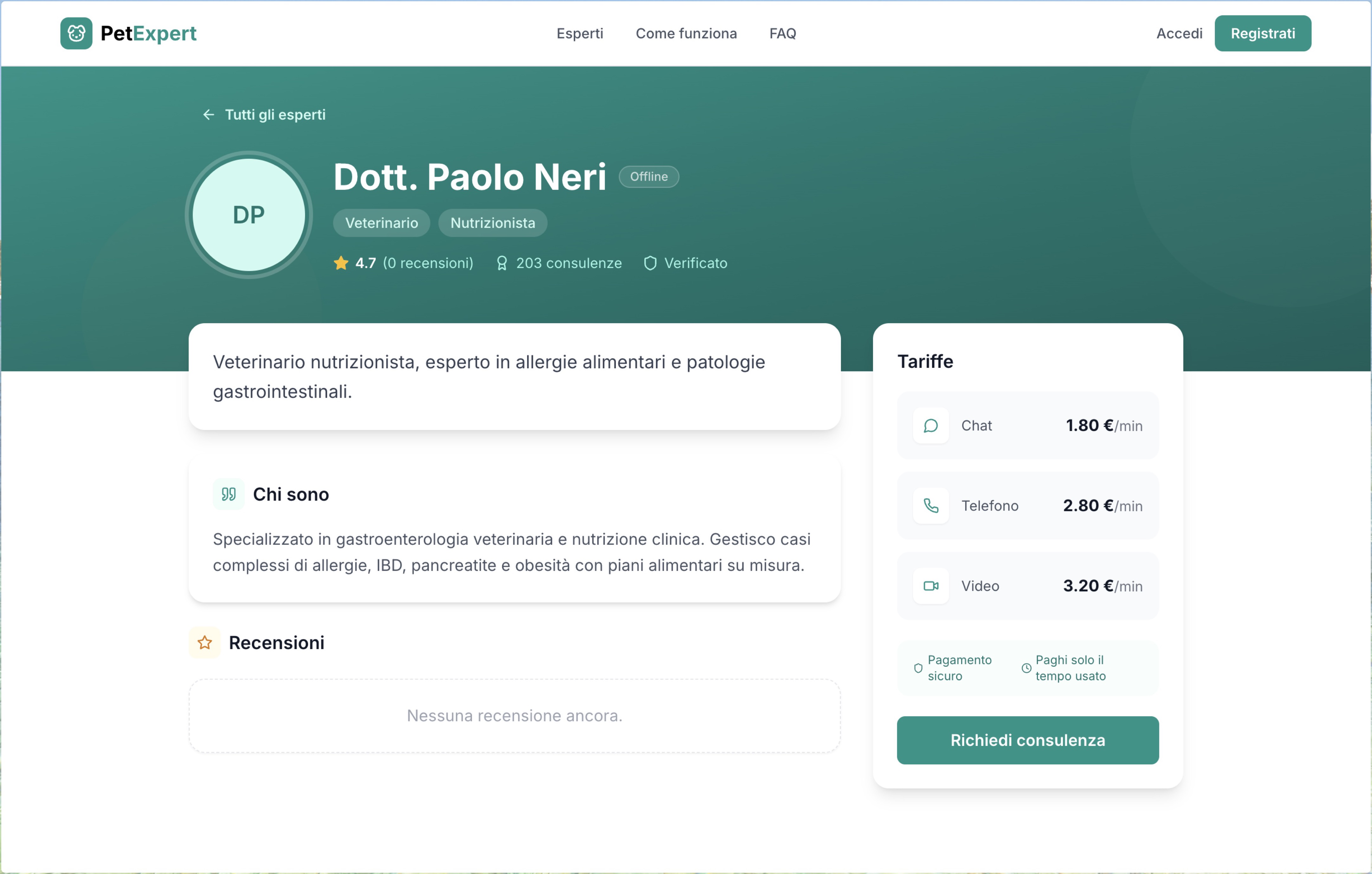 PetExpert — dettaglio 3